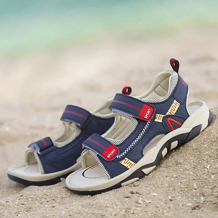 Children Sandals Summer Breathable Non Slip Soft Sole Casual Beach Shoes Boys Daily Fast Drying Comfort Walking Sports Sandals