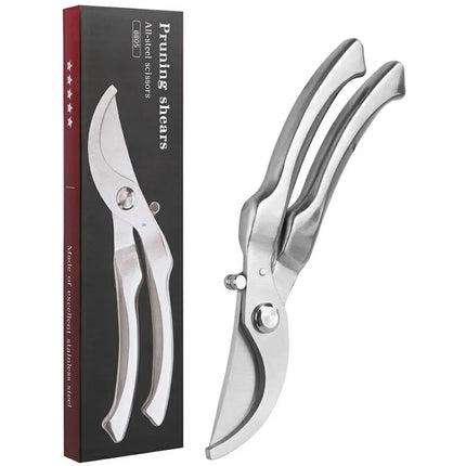 All Stainless Steel Professional Gardening Pruning Shears, Suitable for Pruning Tree Branches, Picking Fruits, and Greening Main