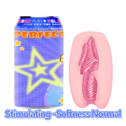 YUU Sex Toys Male Hidden Canned Masturbation Cup VER.2 Soft STPE Artificial Pocket Pussy Masturbators for Men Onahole 7 Colors