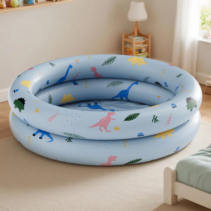1PC  Inflatable Pool Thickened Blow Up Pool for Kids with Cute Style, Harmless Material, Wide Uses, Suitable for Indoor or Outdo