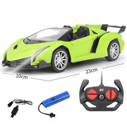 2.4G Drift RC Car High Speed Electronic Vehicle With LED Electric Remote Control Sports Car USB Charge Electronic Toy Kids Gift