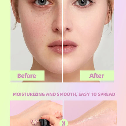 Qibest Three Color Press Release Cream Concealer Isolate Makeup Facial Base Brightening Cream Liquid Concealer Face Primer