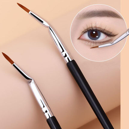 Karsyngirl 1/2Pcs Bent Liner Makeup Brushes Angled Eyeliner Brush Eye Brow Tool Detail Eye Liner Precision Cosmetic Tools