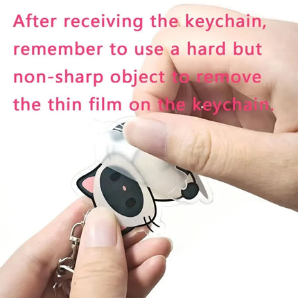 Lady Gaga Abracadabra Sexy Actress Acrylic Icon Keychain Cool Bag Charm Pendant Fan Key Chain Souvenir Creative Friend Kingring