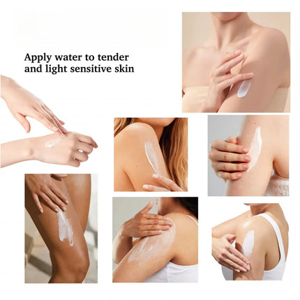 Turmeric VITAmin C Sun Cream SPF50 Body Lotion Sunscreen 2-in-1 Moisturizing Body Lotion Refreshing Moisturizing