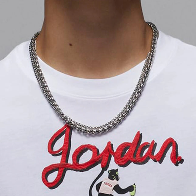 Nike Official Authentic JORDAN Men's Basketball Sport Print Loose Short Sleeve HM4899-100