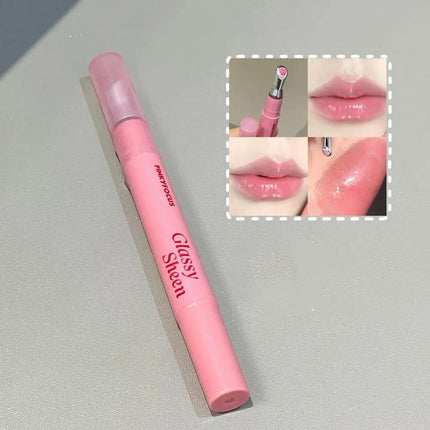 Mirror Watery Essence Lip Gloss Liquid Lipstick Jelly Lip Glaze Fading Lip Lines Water Light Jelly Makeup Moisturizing Lips Tint
