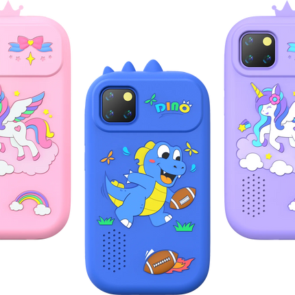 3.5 inch Children Smart Phone Toys Dual Camera 18 Games Multifunct Baby Mobile Educational Toys for Kids Birthday Christmas Gift