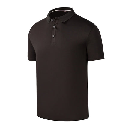 2026 New Polo Shirt For Men Quick Dry Short-sleeved Polo Shirt For Outdoor Sports and Fitness Breathable and Cool Mesh Lapel Top