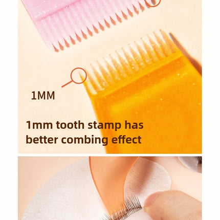 10pcs Makeup Eyelash Brushes Reuseable Plastic Clean Comb S Shape Lashes Lifting Curler Eye Lash Extension Perm Eyelashes Tool