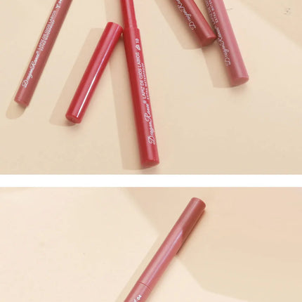 Lip Liner Lipstick Pen Waterproof Lasting Hook Line Lip Pen Matte Beginner Automatic Lips Liner Bean Paste Lip Contour Cosmetics