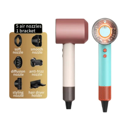 High Wind Home Negative Ion Silent Hair Dryer 1700W Intelligent Sensing Easy Hair Care Say Goodbye to Hot Hair Troubles