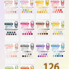 126 Colors