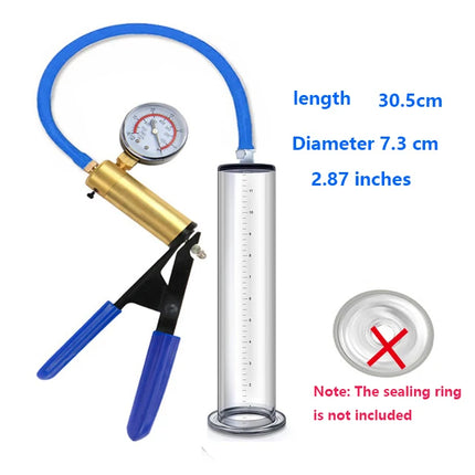 Male Penis Enlarger Vacuum Pump Penis Bigger Growth Enlargement Enhancer Adult Sex Toys For Men Lasting Trainer Erotic Products