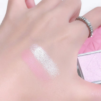 FAMOTY dual-color blush, Highlighter and contouring All-in-one plate, Shadow Brightening blush plate, multiple uses in one plate