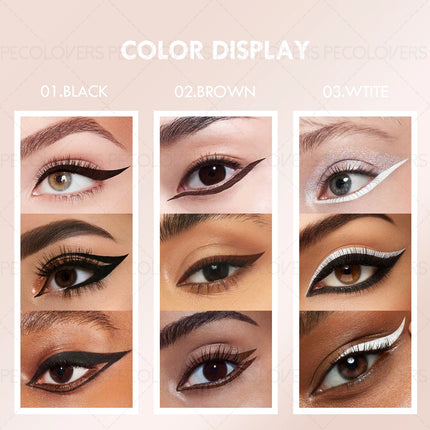 1PC Ultra-thin Waterproof Liquid Eyeliner Quick Dry Smooth Eye Liner Long Last Lower Eyelash Pen  Makeup Cosmetics