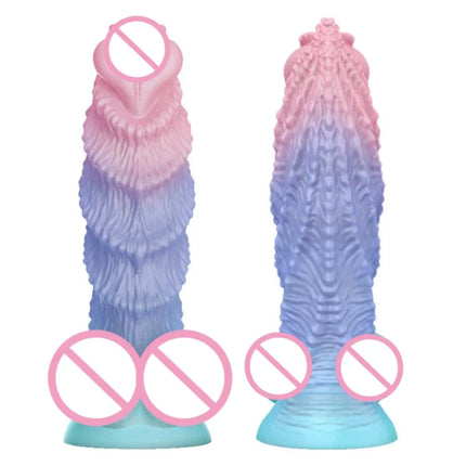 Monster Dildo Penis Alien Anal Plug Adult Sex Toys for Women Strong Suction Cup Soft Silicone Big Dick Buttplug Clit Massage