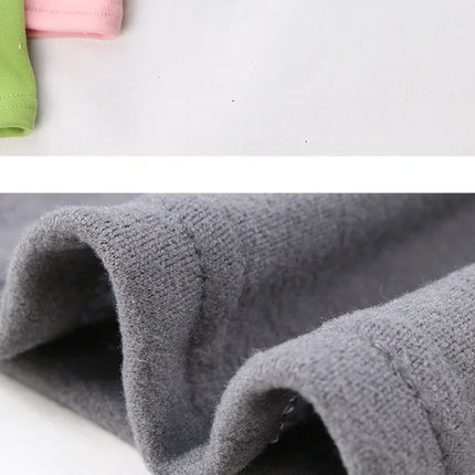 New 2025 Autumn Winter Boys Girls Kids Fashion Solid T-Shirt Tops Children O-Neck Long Sleeve Warm Casual T-Shirts