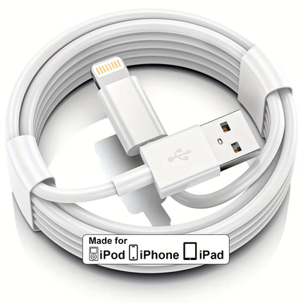 MFI certified charger cable suitable for iPhone 10 FT USB to Lightning data cable suitable for iPhone 14 13 12 11 XS XR X 7 6