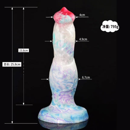 NSFU Fantasy Dog/Horse/Monster Dildo with Suction Cup Huge Silicone Butt Plug Anal Plug Sex Toy For Women Men Big Dildo