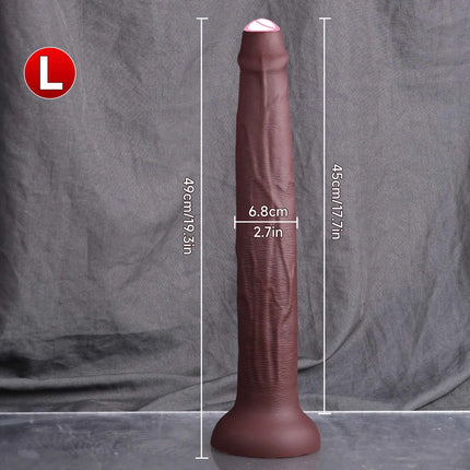 Super Long Realistic Soft Silicone Dildo glans Penis Butt Plug Prostate Massager Vagina Anal Suction Cup Sex Toys For Women men