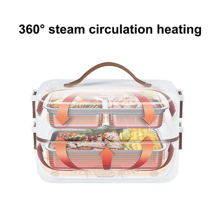 110V/220V Electric Lunch Box Food Container Portable Heating Keep Warm Dinnerware Food Storage Container Bento Lunch Box 300W