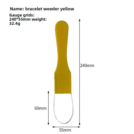 1PCS Hand Loop Weeder Stainless Steel Garden Weeder Puller Easy Effort Saving Weed Removal Non Slip Grip Lawn Yard Weeding Tool