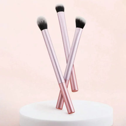 Professional 7PCS Makeup Brushes Synthetic Soft Cruelty Free Foundation Blush Eyeshadow Cosmetic Set Easy Cleaning Tools