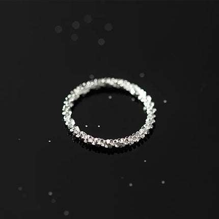 2mm Thin Stainless Steel Flexible Ring Wedding Band for Women Girl Size 5-10