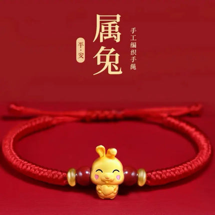 12 Constellation Zodiac Sign Charm Braided Bracelets Men Women Classics Red Rope Bracelet & Bangle Birthday Gift Party Jewelry