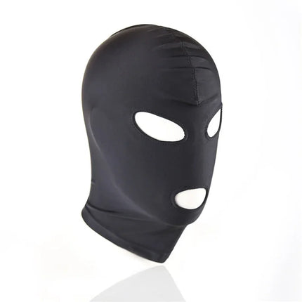 Head Mask Spandex Lycra Hood Bdsm SM Role Playing Game Erotic Latex Leather Fetish Open Mouth Hood Mask Sex Toys adult Sexy Toy