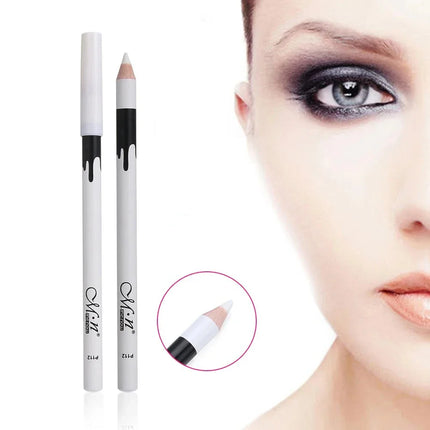 New White Eyeliner Makeup Lasting Smooth Easy To Wear Eyes Brightener Waterproof Fashion Eyes Liner Pencils Eye Makeup Tools