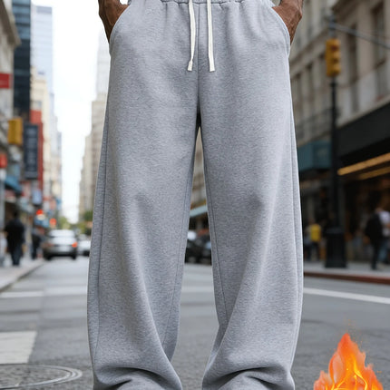 Men's Best-selling Casual Sports Pants, Loose Fitting Drawstring Design, Jogging Pants, Streetwear and Outdoor Activities