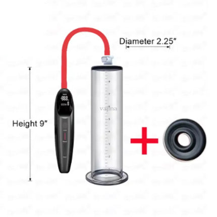 Electric Acrylic Penis Pump Vacuum Pump For Penis Male Penis Enlargement Pump Penile Training Extender Cock Dick Pump For Men 18