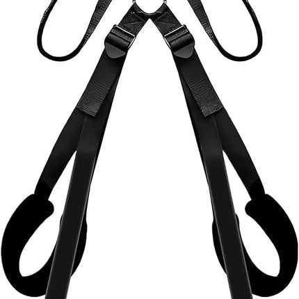 BDSM Sex Swing Set with Bondage Love Slings for Couples Adjustable Strap Adult Sex Toy Soft Plush Padding Mat Sex Restraints Toy