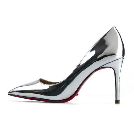 Plus Size 34-44 Sexy Red Shoes Rubber Bottom Pointed Toe Spring Shallow Women Pumps Dress Party Wedding High Heels