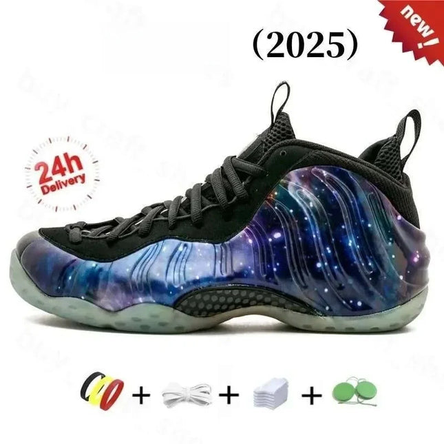 High Top Basketball Shoes - Breathable Leather Sports Sneakers / Chaussures de Basketball Montantes - Baskets Sport Cuir Respirant