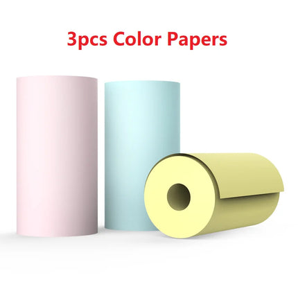 Bluetooth Mini Thermal Printer Portable HD Wireless Printing Mobile Phone Photo Title Note Student Error Label Printer Gift