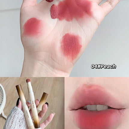 Gege Bear Velvet Matte Lip Powder Cream Long-Lasting Moisturizing Lipstick Autumn-Winter Color Natural-Looking Lip Stain