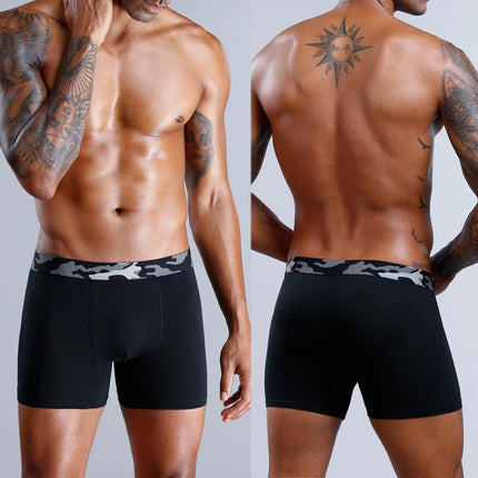 5pcs Boxer Shorts Men Sexy Underwear for Men Cotton Boxers for Man Men's Panties Custom Underpants Male Calecon