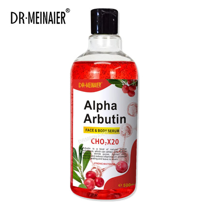 500ml AHA Moisturizing Face Serum Gentle Firming Repair Skin Arbutin Hydrating Brightening Body Serum for Women Men