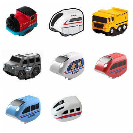 Plastic Magnetic Tracks Train Smooth Steady Driving Anti-gravity Magnetic Train Diecast Toy Intelligent Toy Railway Track Toys