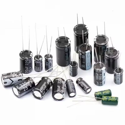 10V 16V 25V 35V 50V 63V 100V DIP Aluminum Electrolytic Capacitor 10UF 22UF 47UF 100UF 220UF 330UF 470UF 680UF 1000UF 2200UF4700