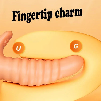 SM G-Point Stimulation Finger Orgasm Clitoris Vaginal Stimulator Sex Toys for Women Masturbator Brush Finger Sleeve Adult Games