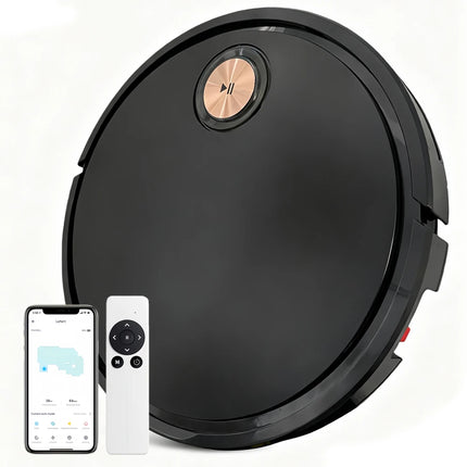 Robot Vacuum and Mop Combo, 2 in 1 Robotic Vacuum Cleaner with ，App/Remote, Strong Suction, Slim, Ideal for Hard Floor, Pet Hair