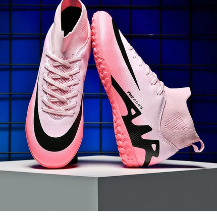 Original Men Football Field Boots Professional Society Cleats Children Soccer Shoes Grass Training Kids Non Slip Football Shoes