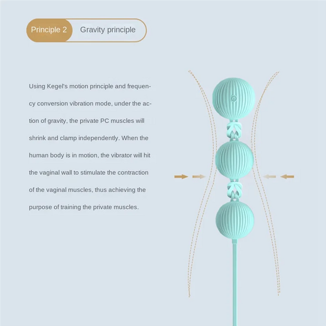 -A90Z 1Set Remote Control Vibrating Flirting Egg Vibrating Adult Products Female Vibrating Smart Kegel Ball Kegel Ball