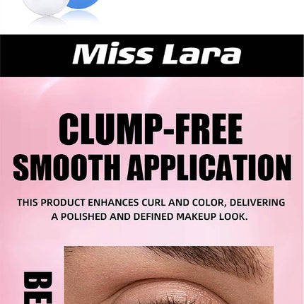 MISS LARA blue mascara, naturally curled, blue eyelashes, comfortable and natural, base mascara, enlarging eyes