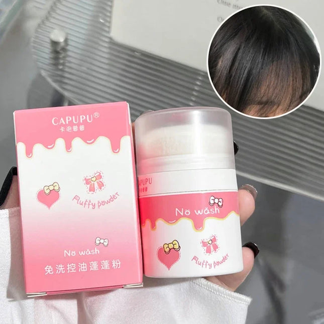 Hairline powder, cosmetic filler, touch-up essential, fluffy powder, lazy powder, oil-control, no-wash powder, for girls