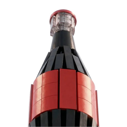 513pcs MOC Coca Cola Glass Bottle Model Building Blocks Toys Diy Creative Construction Home Decor Ornaments Brick Gifts